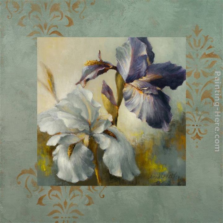 Irises After the Rain painting - Lanie Loreth Irises After the Rain art painting